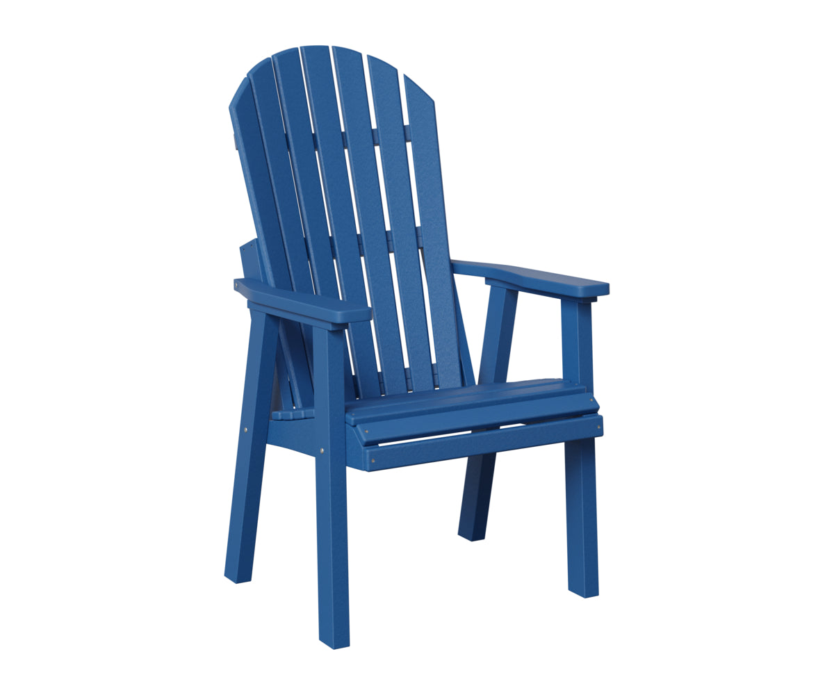 Berlin Gardens Comfo Back Deck Chair in Pacific Blue