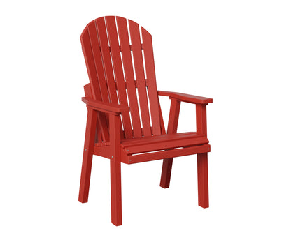 Berlin Gardens Comfo Back Deck Chair in Scarlet Red