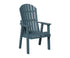 Berlin Gardens Comfo Back Deck Chair in Slate