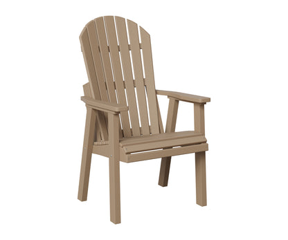 Berlin Gardens Comfo Back Deck Chair in Weatherwood
