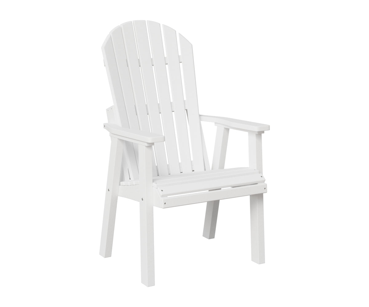 Berlin Gardens Comfo Back Deck Chair in White