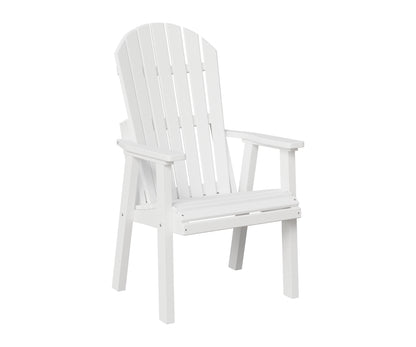 Berlin Gardens Comfo Back Deck Chair in White