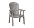 Berlin Gardens Comfo Back Dining Chair in Light Gray