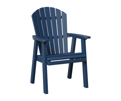 Berlin Gardens Comfo Back Dining Chair in Navy Blue
