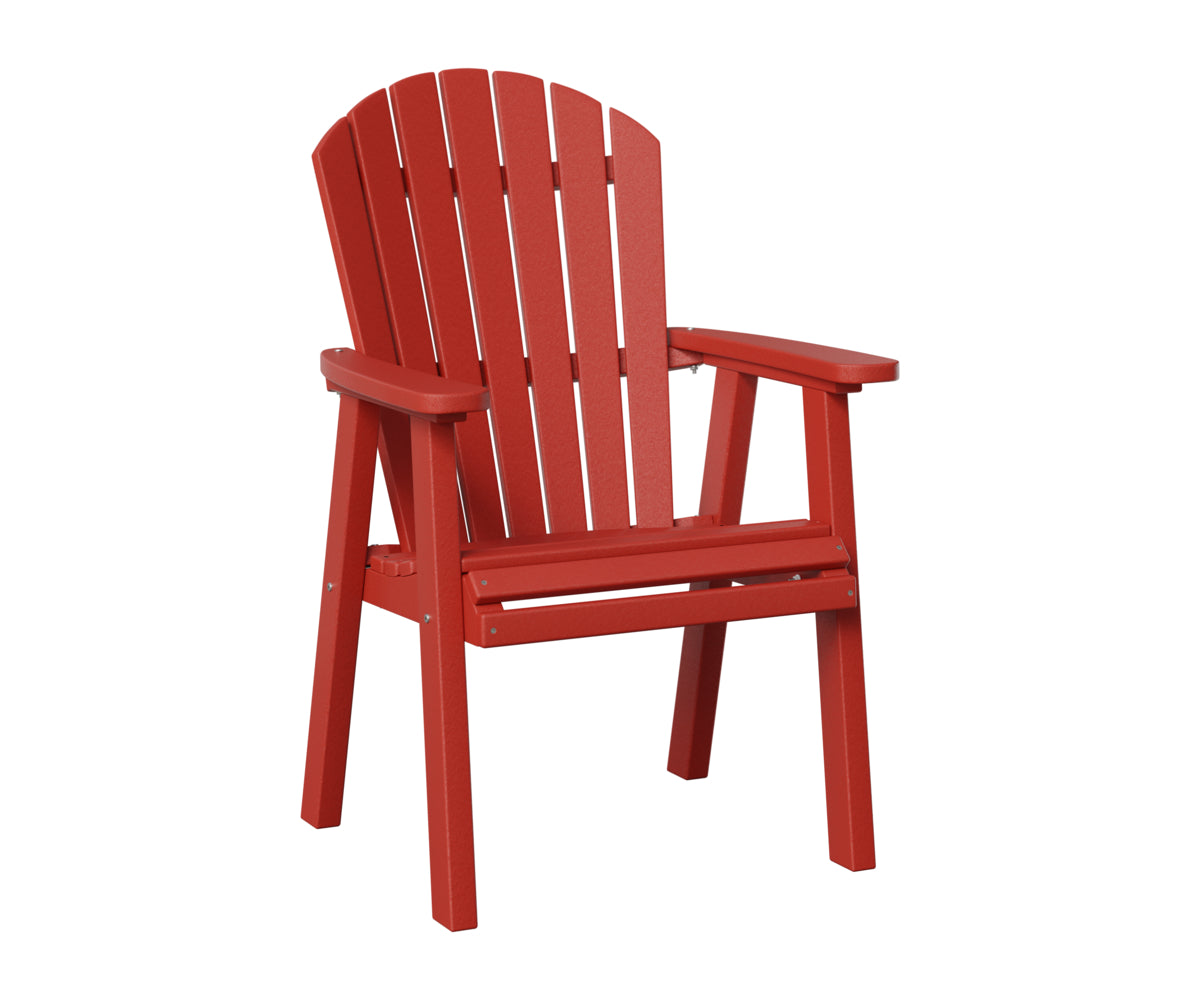 Berlin Gardens Comfo Back Dining Chair in Scarlet Red