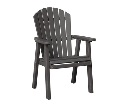 Berlin Gardens Comfo Back Dining Chair in Smoke Gray