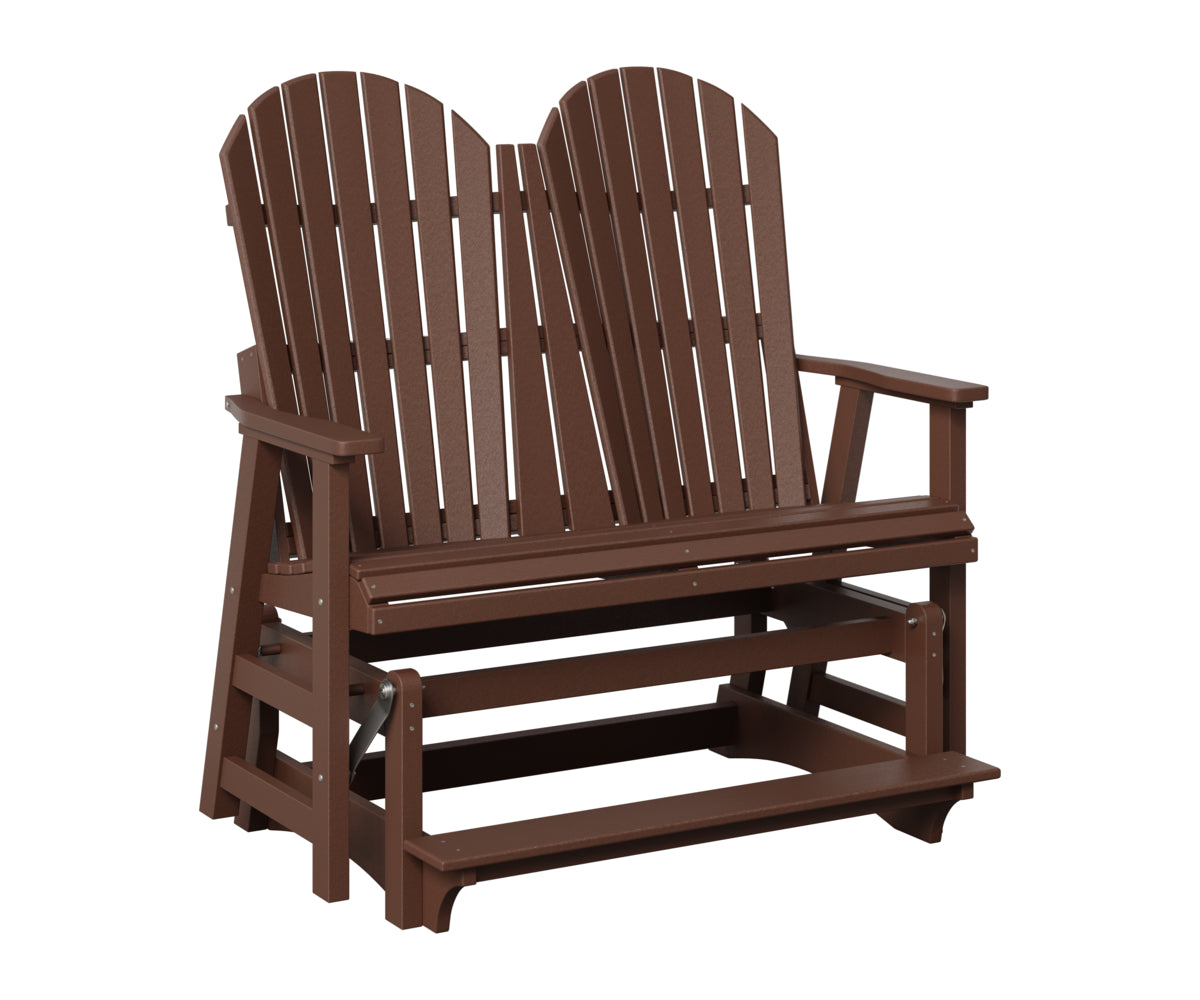 Berlin Gardens Comfo Back Double Counter Glider in Chocolate Brown