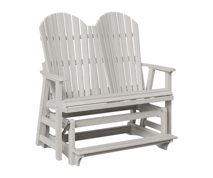 Berlin Gardens Comfo Back Double Counter Glider in Seashell