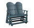 Berlin Gardens Comfo Back Double Counter Glider in Slate