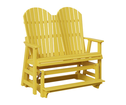 Berlin Gardens Comfo Back Double Counter Glider in Sunburst Yellow