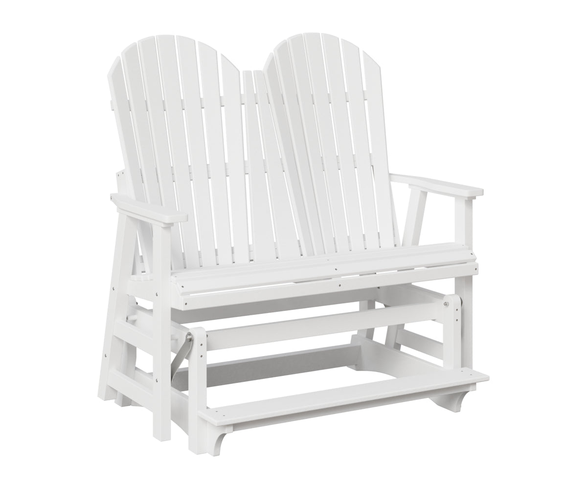 Berlin Gardens Comfo Back Double Counter Glider in White