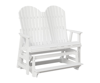 Berlin Gardens Comfo Back Double Counter Glider in White