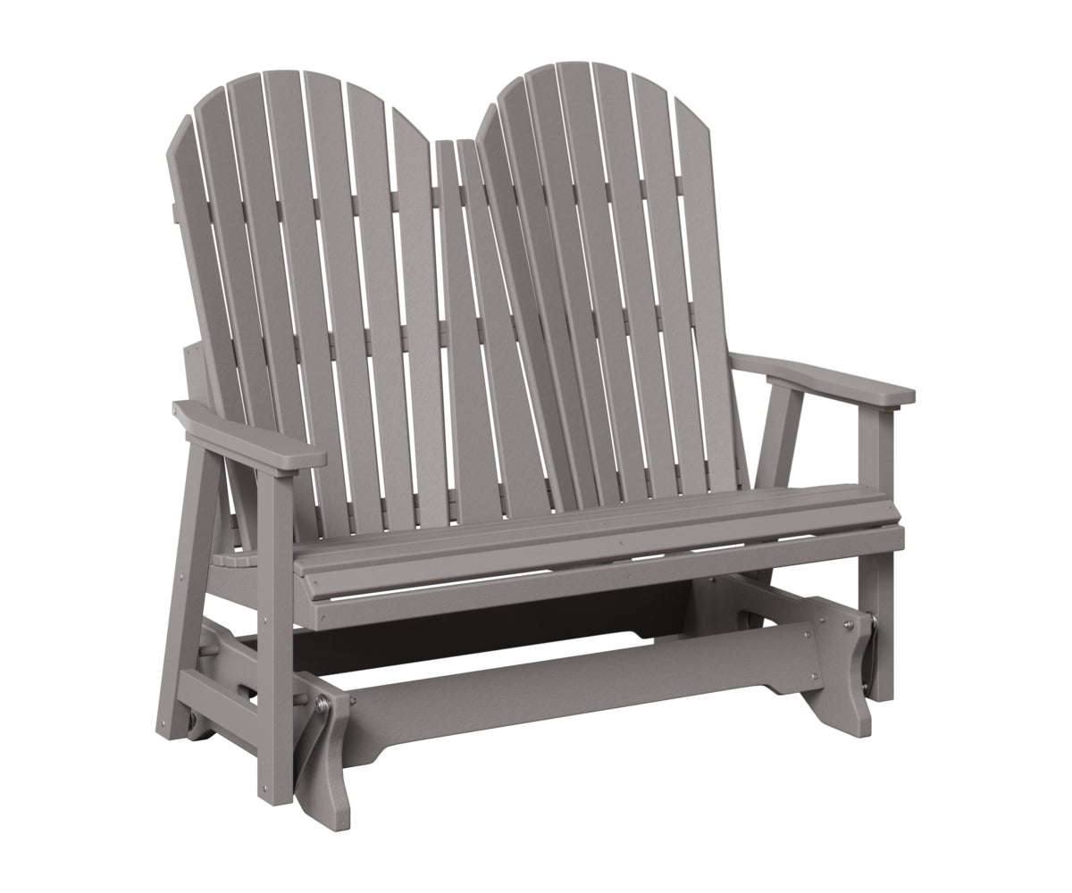 Berlin Gardens Comfo Back Double Glider in Light Gray