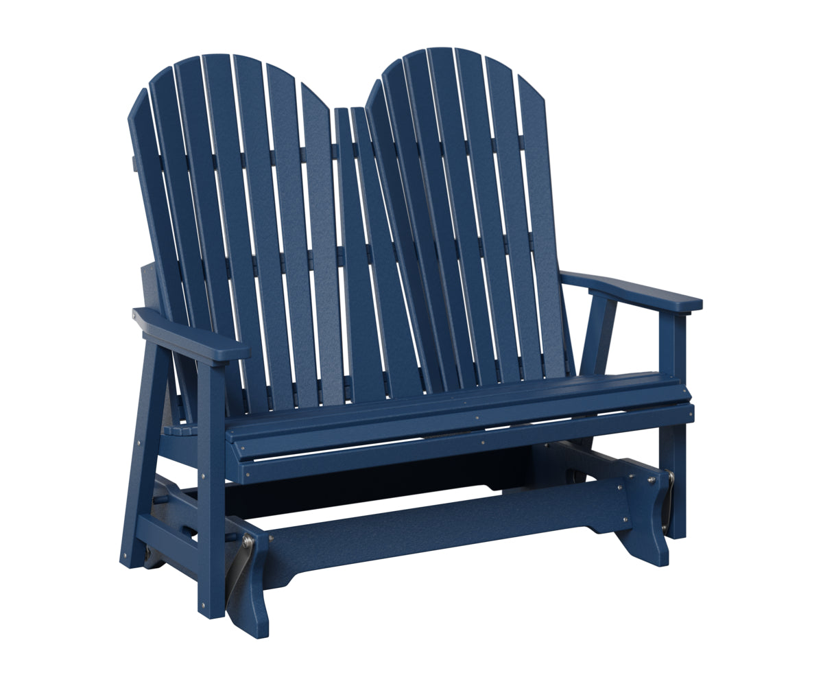 Berlin Gardens Comfo Back Double Glider in Navy Blue