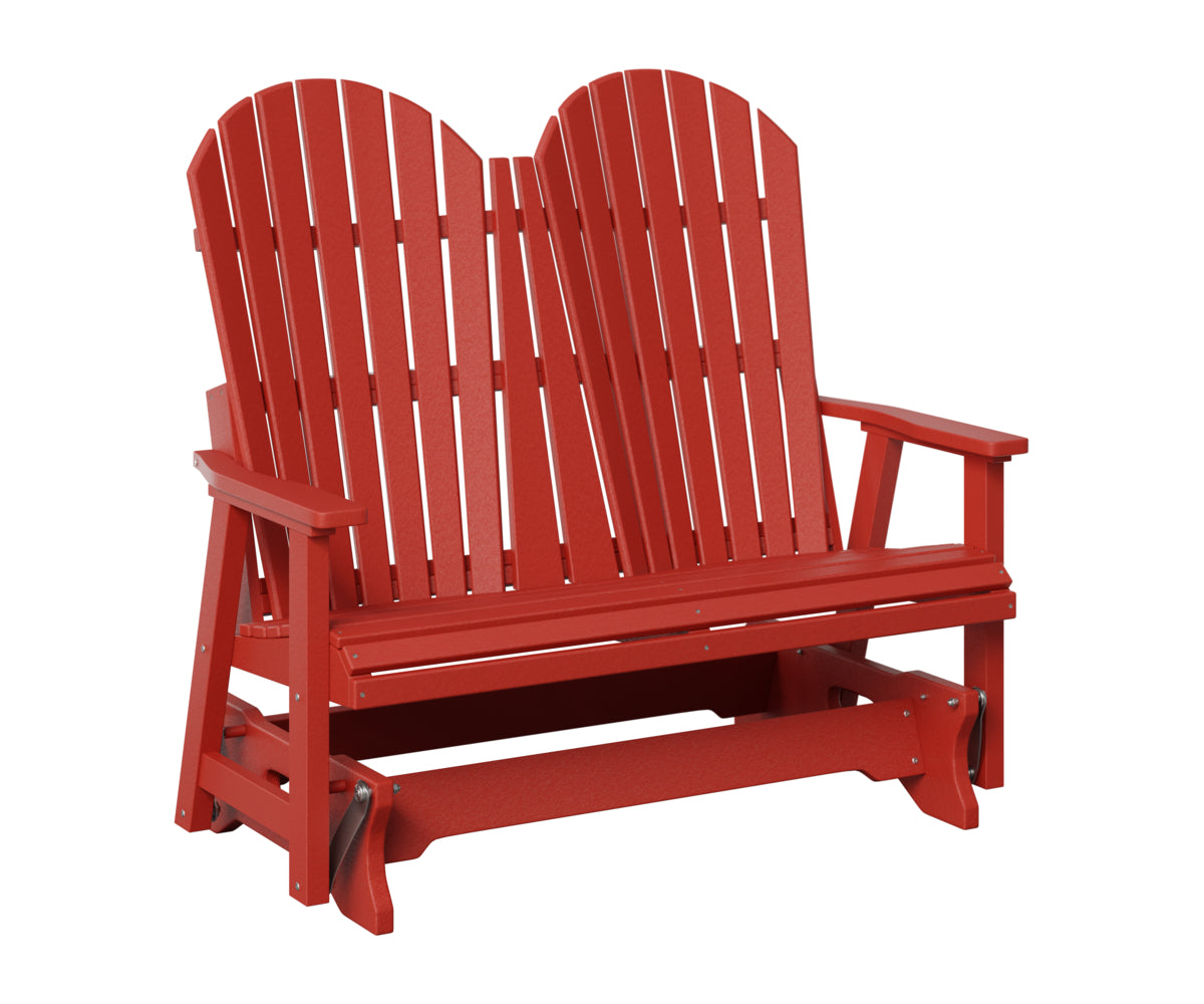 Berlin Gardens Comfo Back Double Glider in Scarlet Red