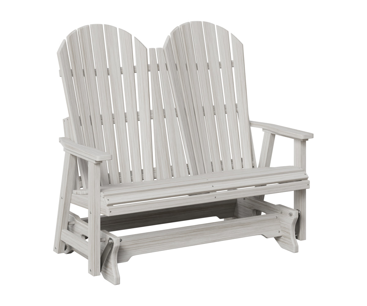 Berlin Gardens Comfo Back Double Glider in Seashell