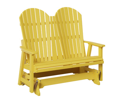 Berlin Gardens Comfo Back Double Glider in Sunburst Yellow