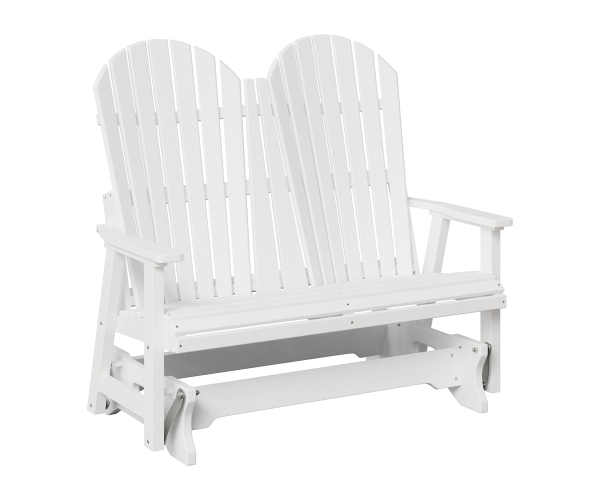 Berlin Gardens Comfo Back Double Glider in White
