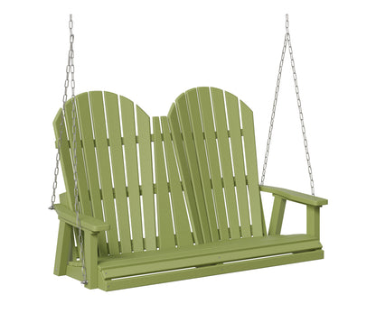 Berlin Gardens Comfo Back Double Swing in Kiwi Green