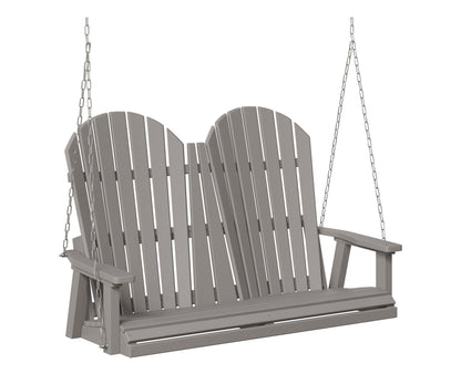 Berlin Gardens Comfo Back Double Swing in Light Gray