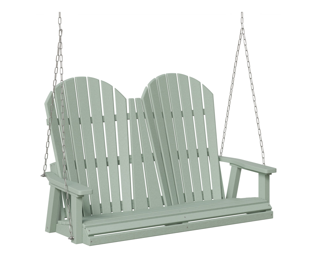 Berlin Gardens Comfo Back Double Swing in Sea Foam