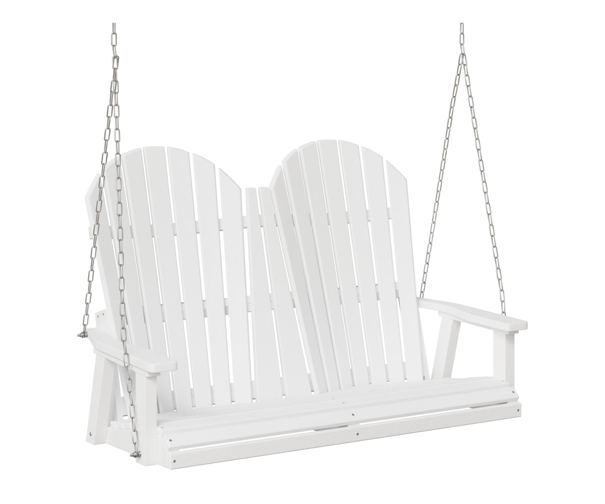 Berlin Gardens Comfo Back Double Swing in White