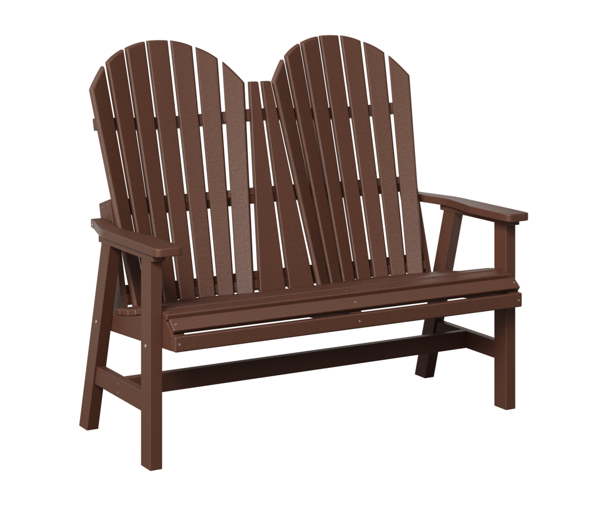Berlin Gardens Comfo Back Loveseat in Chocolate Brown