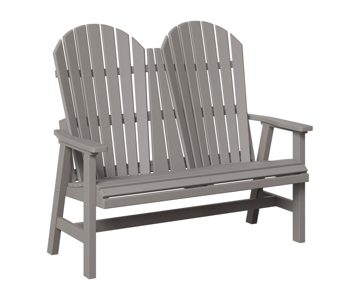 Berlin Gardens Comfo Back Loveseat in Light Gray