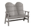 Berlin Gardens Comfo Back Loveseat in Light Gray