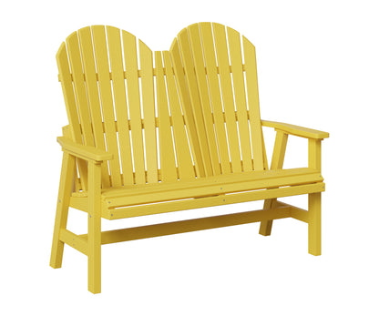 Berlin Gardens Comfo Back Loveseat in Sunburst Yellow