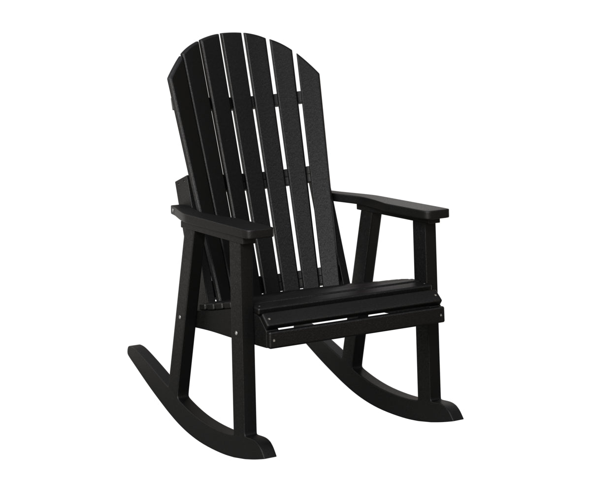 Berlin Gardens Comfo Back Rocker in Black