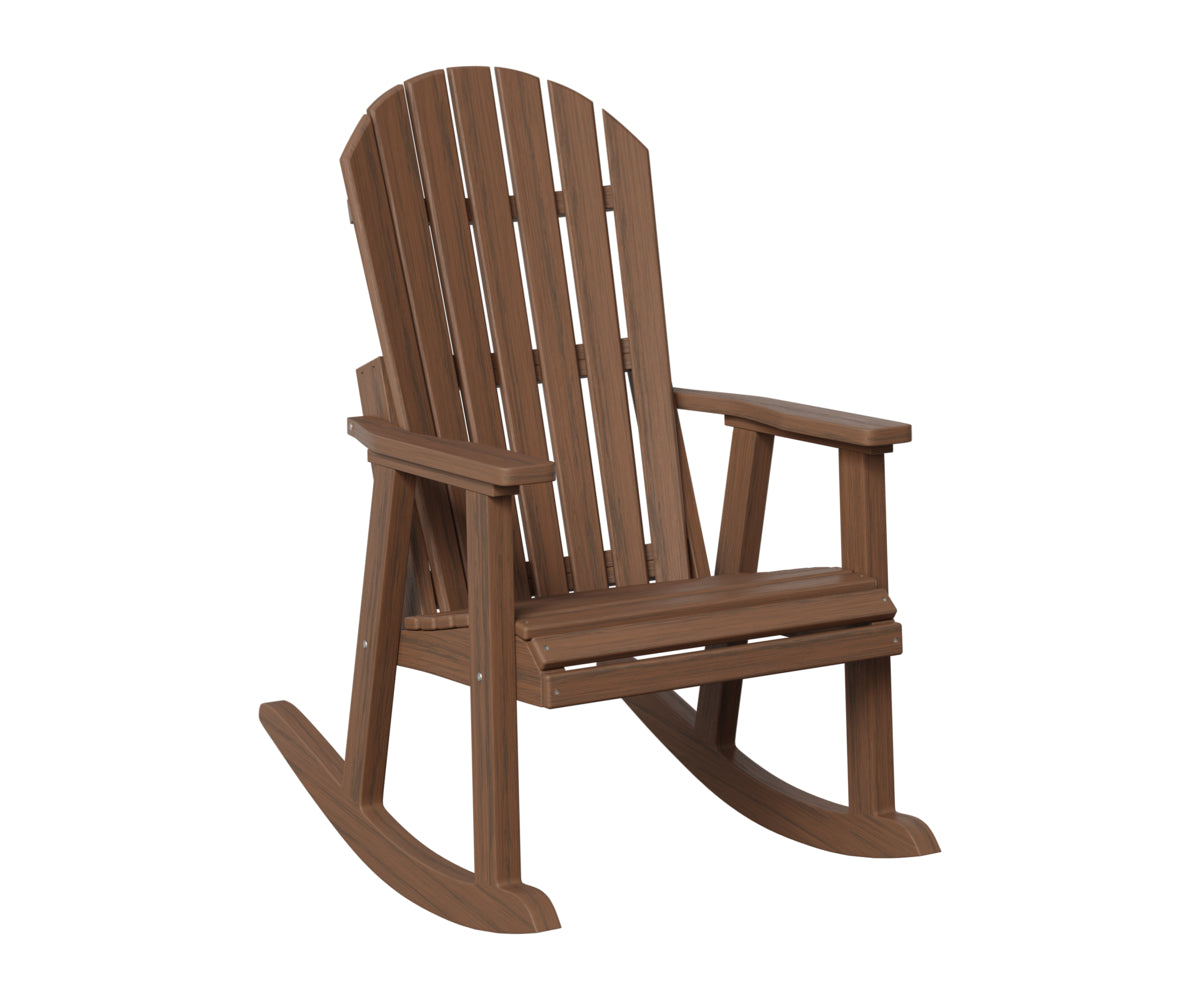 Berlin Gardens Comfo Back Rocker in Brazilian Walnut