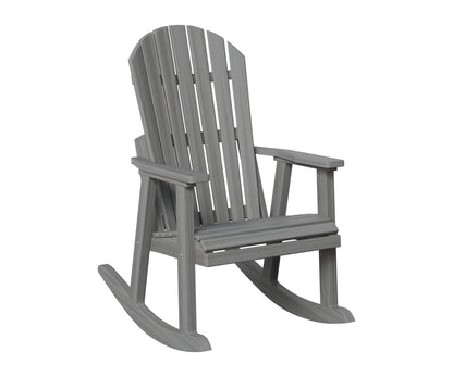 Berlin Gardens Comfo Back Rocker in Driftwood Gray