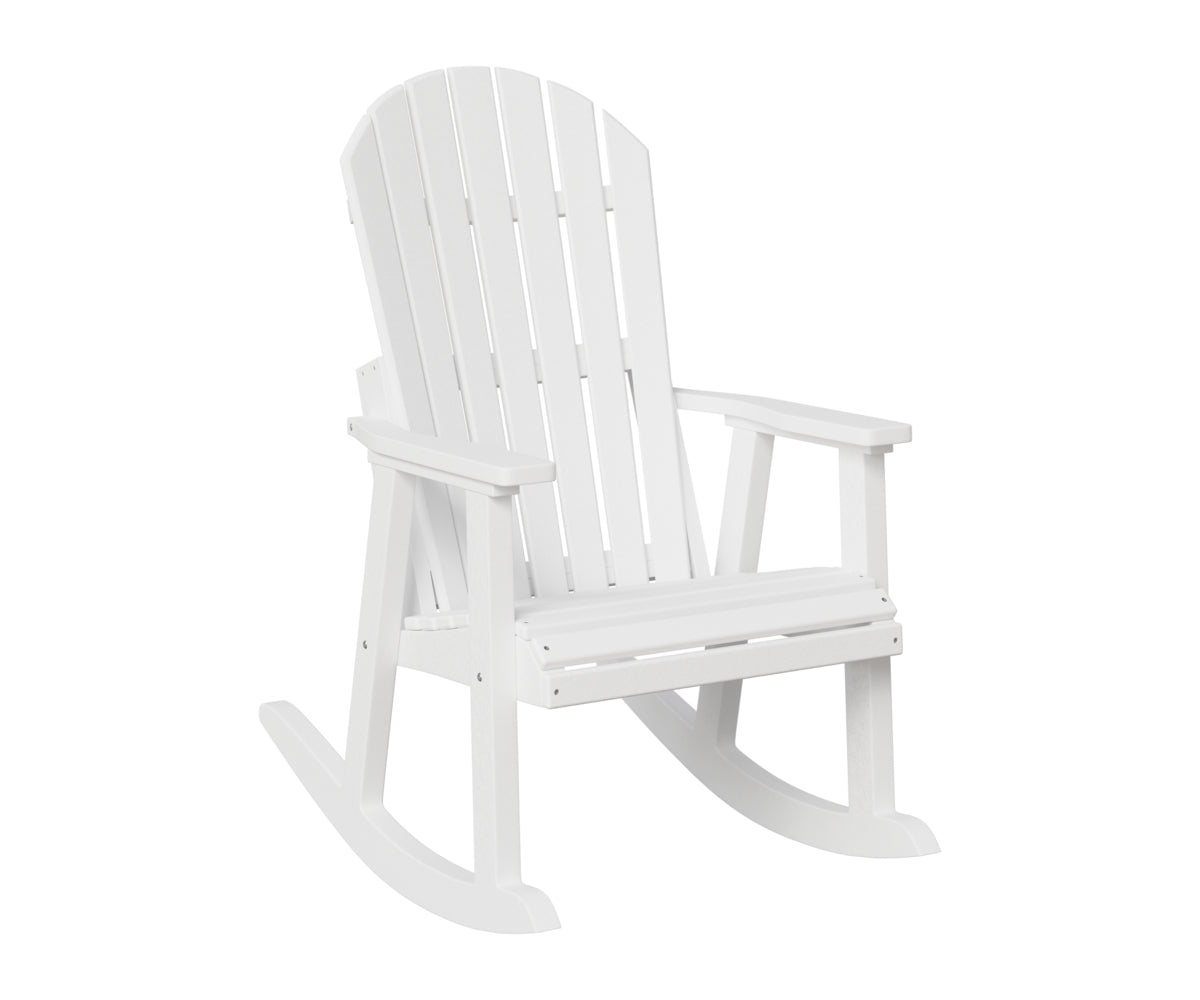 Berlin Gardens Comfo Back Rocker in White