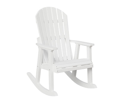 Berlin Gardens Comfo Back Rocker in White