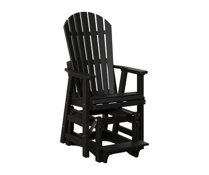 Berlin Gardens Comfo Back Single Counter Glider in Black