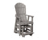 Berlin Gardens Comfo Back Single Counter Glider in Light Gray