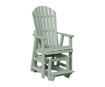 Berlin Gardens Comfo Back Single Counter Glider in Sea Foam