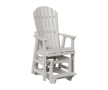 Berlin Gardens Comfo Back Single Counter Glider in Seashell