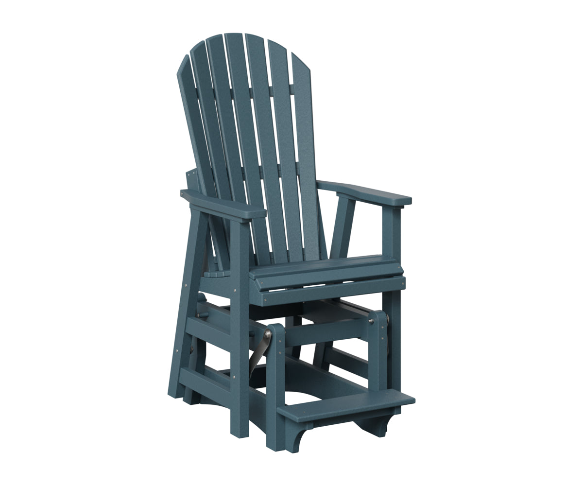 Berlin Gardens Comfo Back Single Counter Glider in Slate