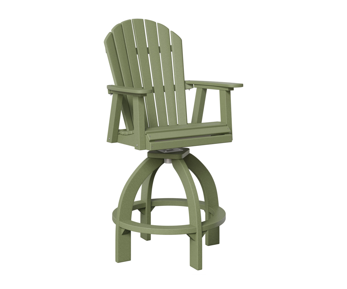 Berlin Gardens Comfo Back Swivel 30" XT Chair in Sage