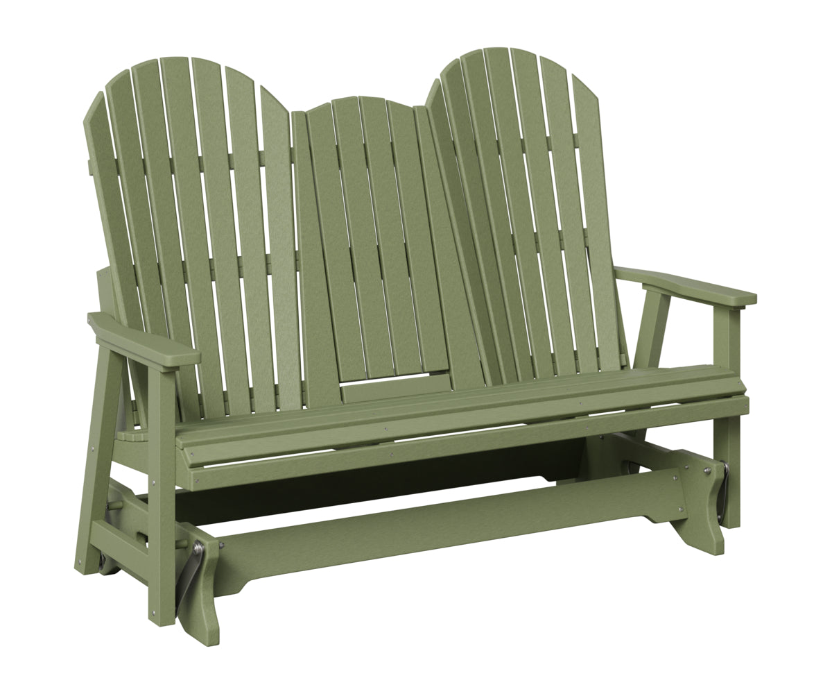Berlin Gardens Comfo Back Three Seat Glider w/Console in Sage