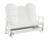 Berlin Gardens Comfo Back Three Seat Glider w/Console in White