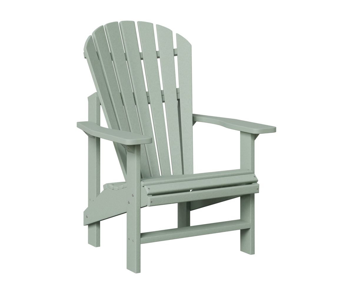 Berlin Gardens Comfo Upright Adirondack Chair in Sea Foam