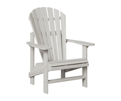 Berlin Gardens Comfo Upright Adirondack Chair in Seashell