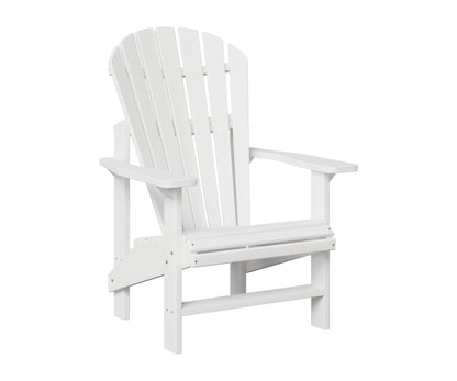 Berlin Gardens Comfo Upright Adirondack Chair in White