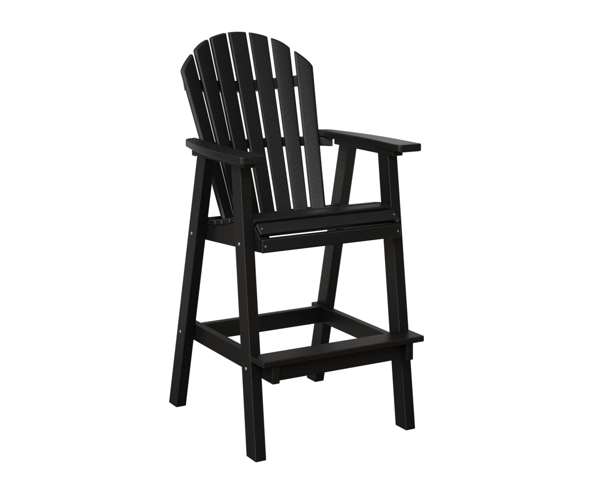 Berlin Gardens Comfo Back 30" XT Chair in Black