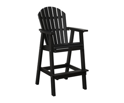 Berlin Gardens Comfo Back 30" XT Chair in Black
