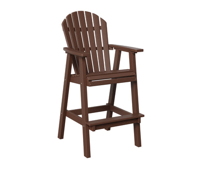 Berlin Gardens Comfo Back 30" XT Chair in Chocolate Brown