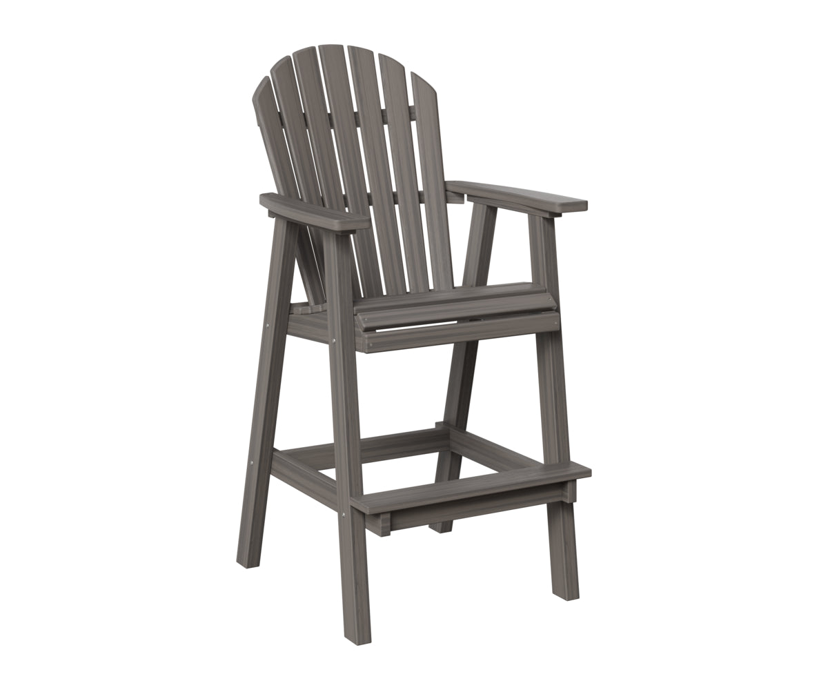 Berlin Gardens Comfo Back 30" XT Chair in Coastal Gray